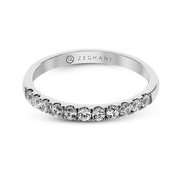 ZR20SPWB Wedding Band in 14k Gold with Diamonds