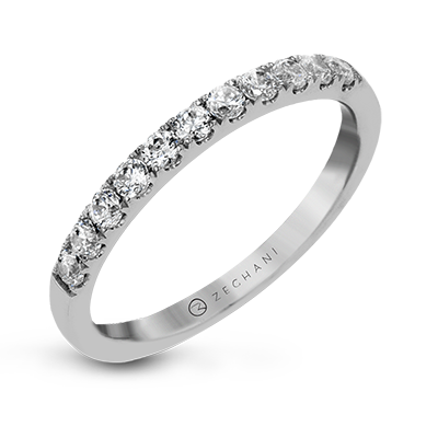 ZR20SPWB Wedding Band in 14k Gold with Diamonds