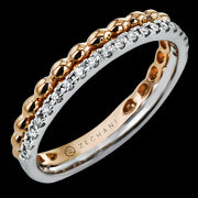 ZR2101 Right Hand Ring in 14k Gold with Diamonds