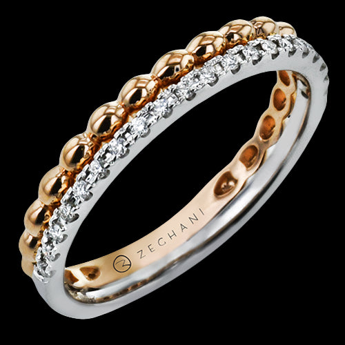 ZR2101 Right Hand Ring in 14k Gold with Diamonds