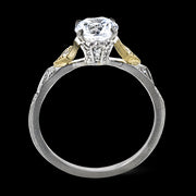ZR2113 Engagement Ring in 14k Gold with Diamonds