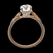 ZR2113 Engagement Ring in 14k Gold with Diamonds