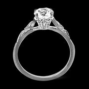 ZR2113 Engagement Ring in 14k Gold with Diamonds