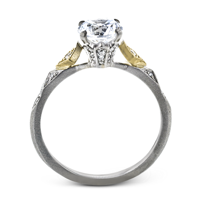 ZR2113 Engagement Ring in 14k Gold with Diamonds