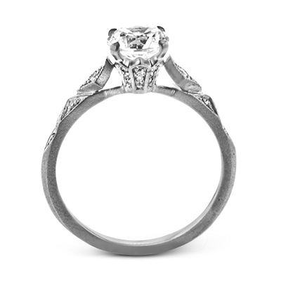 ZR2113 Engagement Ring in 14k Gold with Diamonds