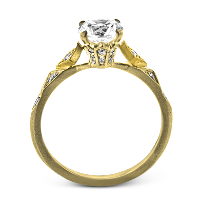 ZR2113 Engagement Ring in 14k Gold with Diamonds
