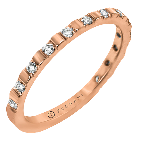 ZR2117-R Anniversary Ring in 14k Gold with Diamonds