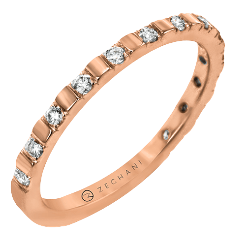 ZR2117-R Anniversary Ring in 14k Gold with Diamonds