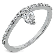 ZR2126 Color Ring in 14k Gold with Diamonds