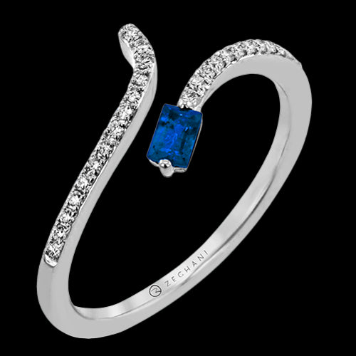 ZR2127 Right Hand Ring in 14k Gold with Diamonds