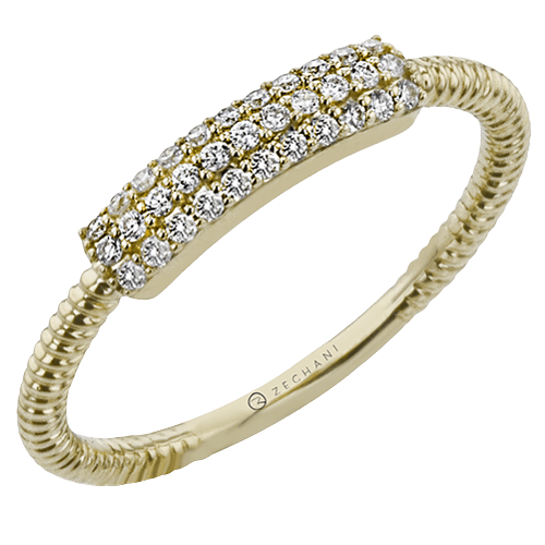 ZR2132-Y Right Hand Ring in 14k Gold with Diamonds