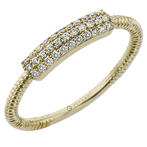 ZR2140-Y Right Hand Ring in 14k Gold