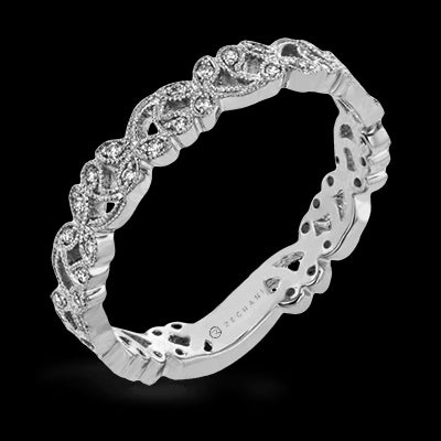 ZR216 Right Hand Ring in 14k Gold with Diamonds