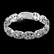 ZR216 Right Hand Ring in 14k Gold with Diamonds