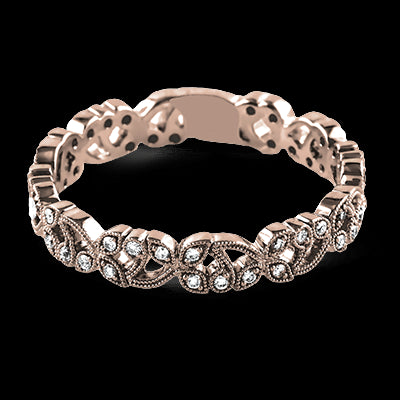 ZR216 Right Hand Ring in 14k Gold with Diamonds