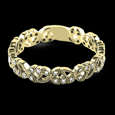 ZR216 Right Hand Ring in 14k Gold with Diamonds