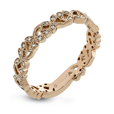 ZR216 Right Hand Ring in 14k Gold with Diamonds