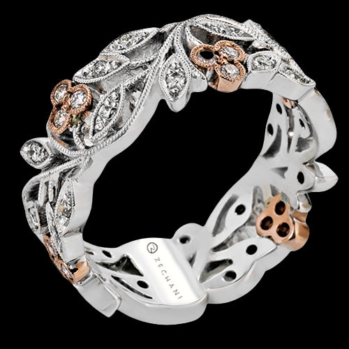 ZR220-A Right Hand Ring in 14k Gold with Diamonds