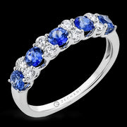 ZR2233 Color Ring in 14k Gold with Diamonds