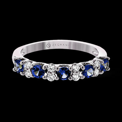 ZR2233 Color Ring in 14k Gold with Diamonds