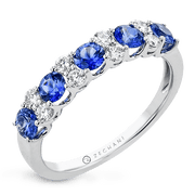 ZR2233 Color Ring in 14k Gold with Diamonds