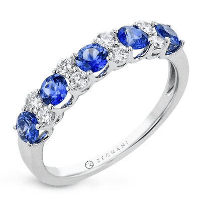 ZR2233 Color Ring in 14k Gold with Diamonds