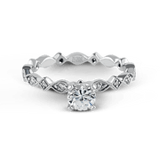 ZR228 Wedding Set in 14k Gold with Diamonds