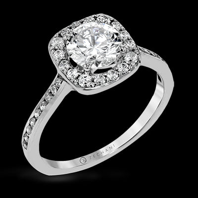 ZR22CHER Wedding Set in 14k Gold with Diamonds