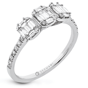 ZR2302 Right Hand Ring in 14k Gold with Diamonds
