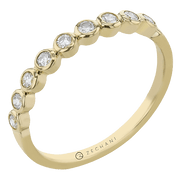 ZR2307-Y Right Hand Ring in 14k Gold with Diamonds