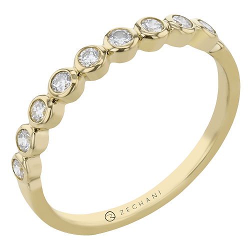 ZR2307-Y Right Hand Ring in 14k Gold with Diamonds