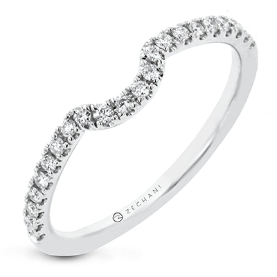 ZR2332-B Engagement Ring in 14k Gold with Diamonds