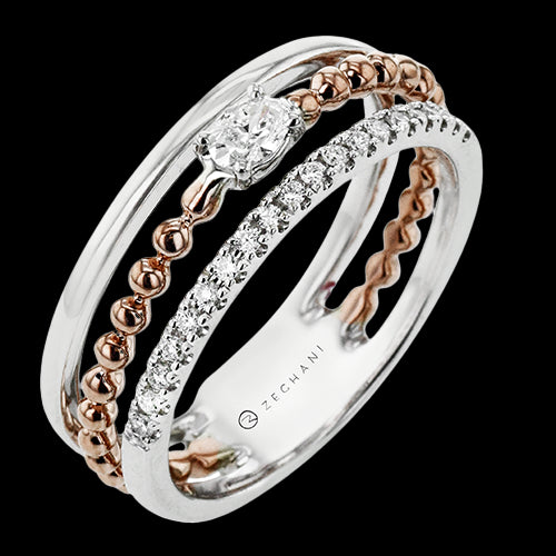 ZR2338-R Right Hand Ring in 14k Gold with Diamonds