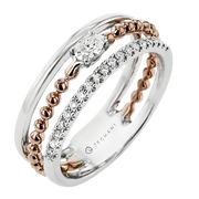 ZR2338-R Right Hand Ring in 14k Gold with Diamonds
