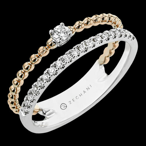 ZR2339-R Right Hand Ring in 14k Gold with Diamonds