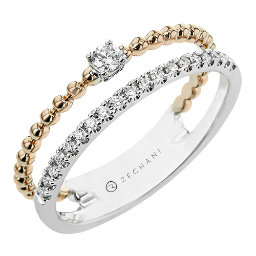 ZR2339-R Right Hand Ring in 14k Gold with Diamonds