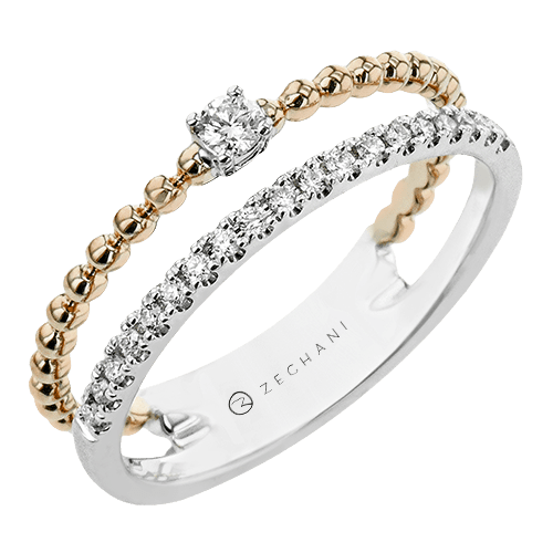 ZR2339-R Right Hand Ring in 14k Gold with Diamonds