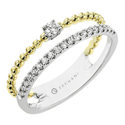ZR2339-Y Right Hand Ring in 14k Gold with Diamonds