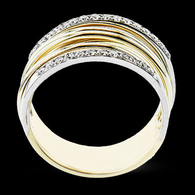 ZR2356 Right Hand Ring in 14k Gold with Diamonds