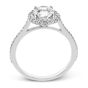 ZR2367 Engagement Ring in 14k Gold with Diamonds