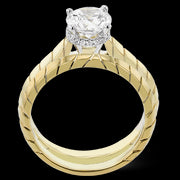 ZR2369 Wedding Set in 14k Gold with Diamonds