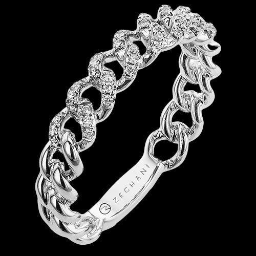 ZR2375 Right Hand Ring in 14k Gold with Diamonds