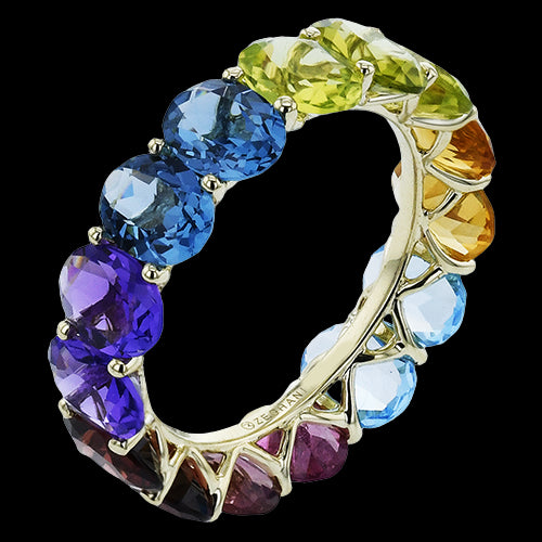 ZR2383 Color Ring in 14k Gold