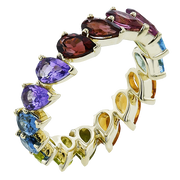 ZR2384 Color Ring in 14k Gold