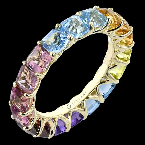 ZR2386 Color Ring in 14k Gold