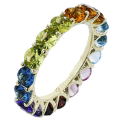ZR2387 Color Ring in 14k Gold