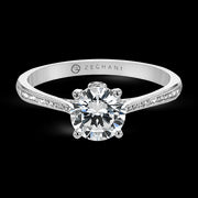 ZR23CHER Wedding Set in 14k Gold with Diamonds