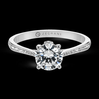 ZR23CHER Wedding Set in 14k Gold with Diamonds