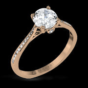 ZR23CHER Wedding Set in 14k Gold with Diamonds