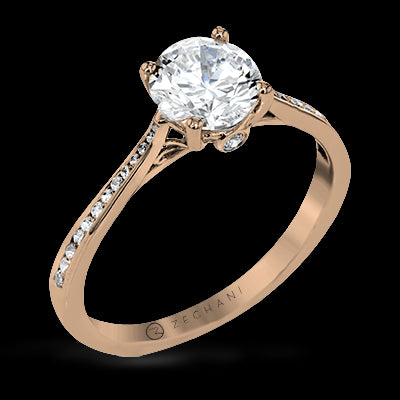 ZR23CHER Wedding Set in 14k Gold with Diamonds